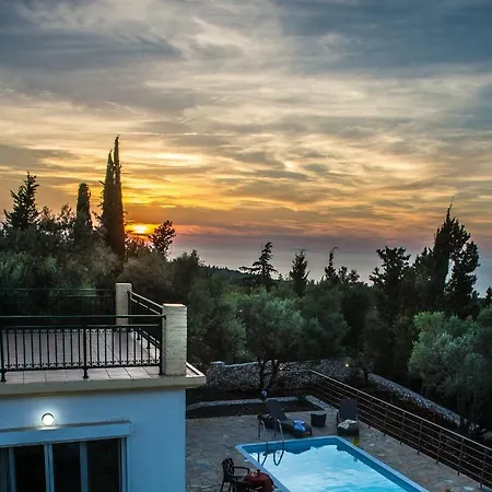 别墅 Ionides Villas Lefkada *