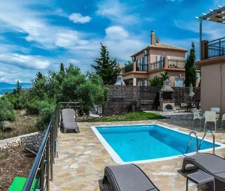 Ionides Villas Lefkada 别墅 Tsoukaládhes